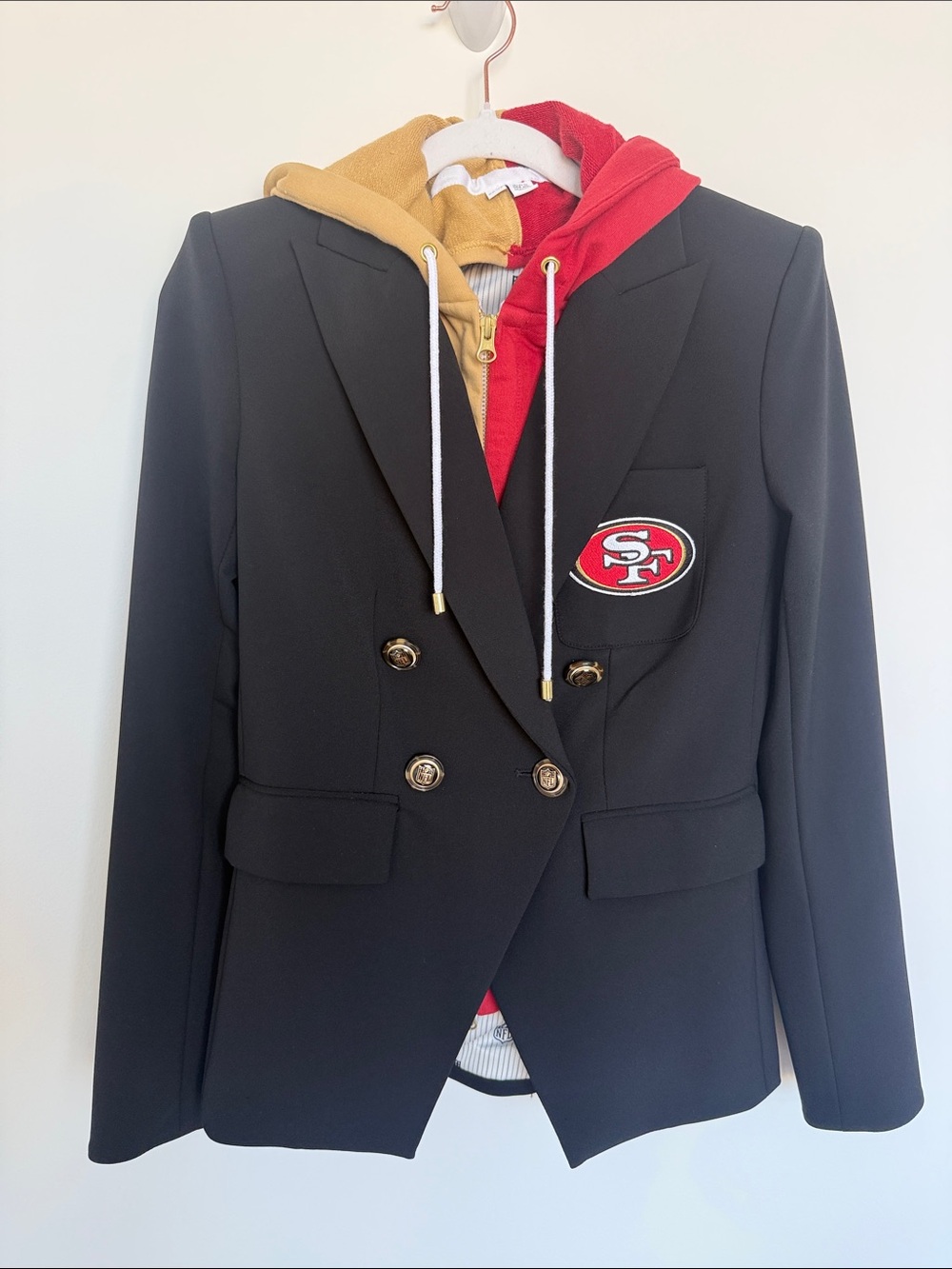 Veronica Beard NFL Miller Dickey jacket